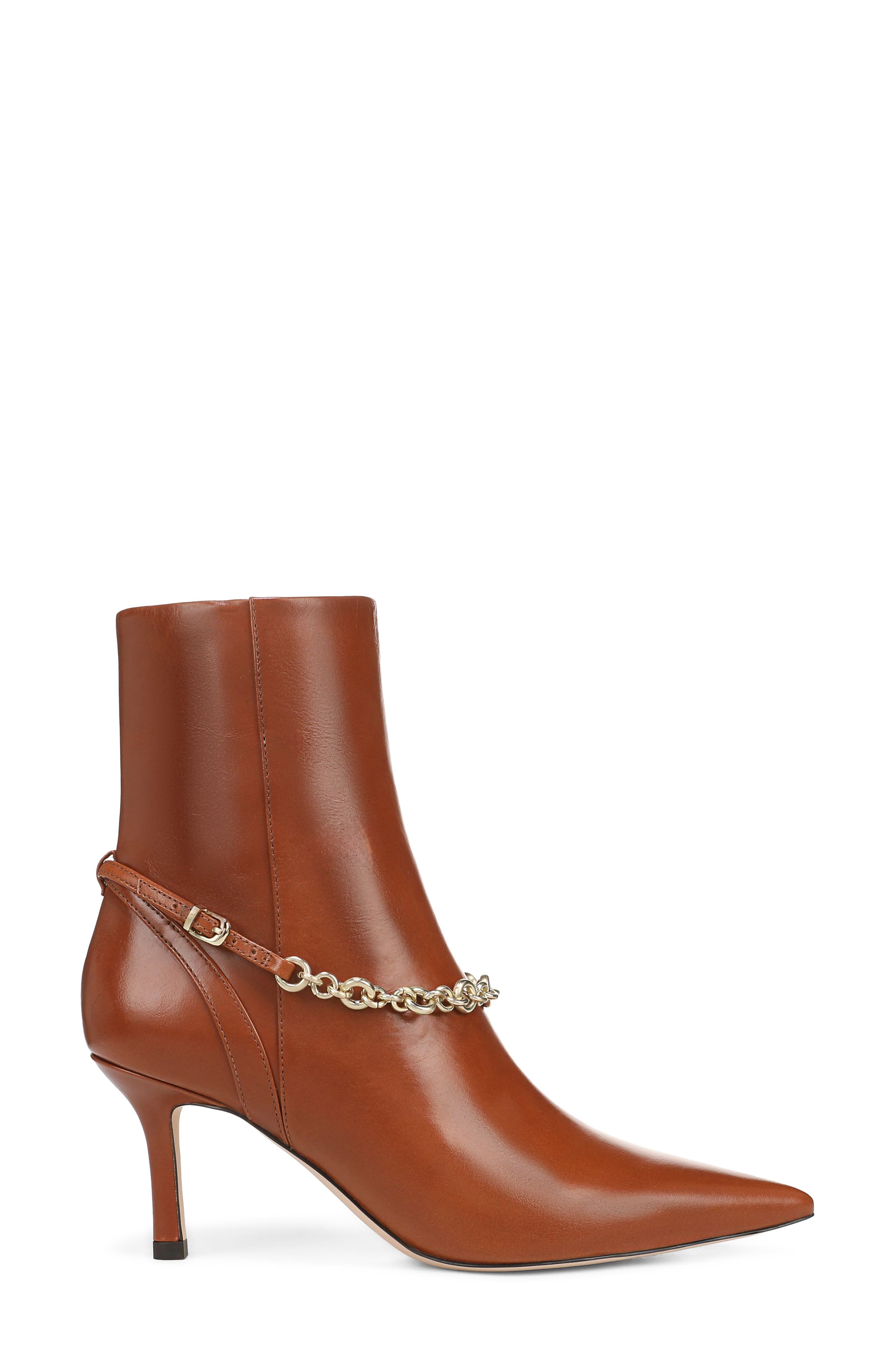 Tate Pointed Toe Bootie, Alternate, color, GINGERBREAD