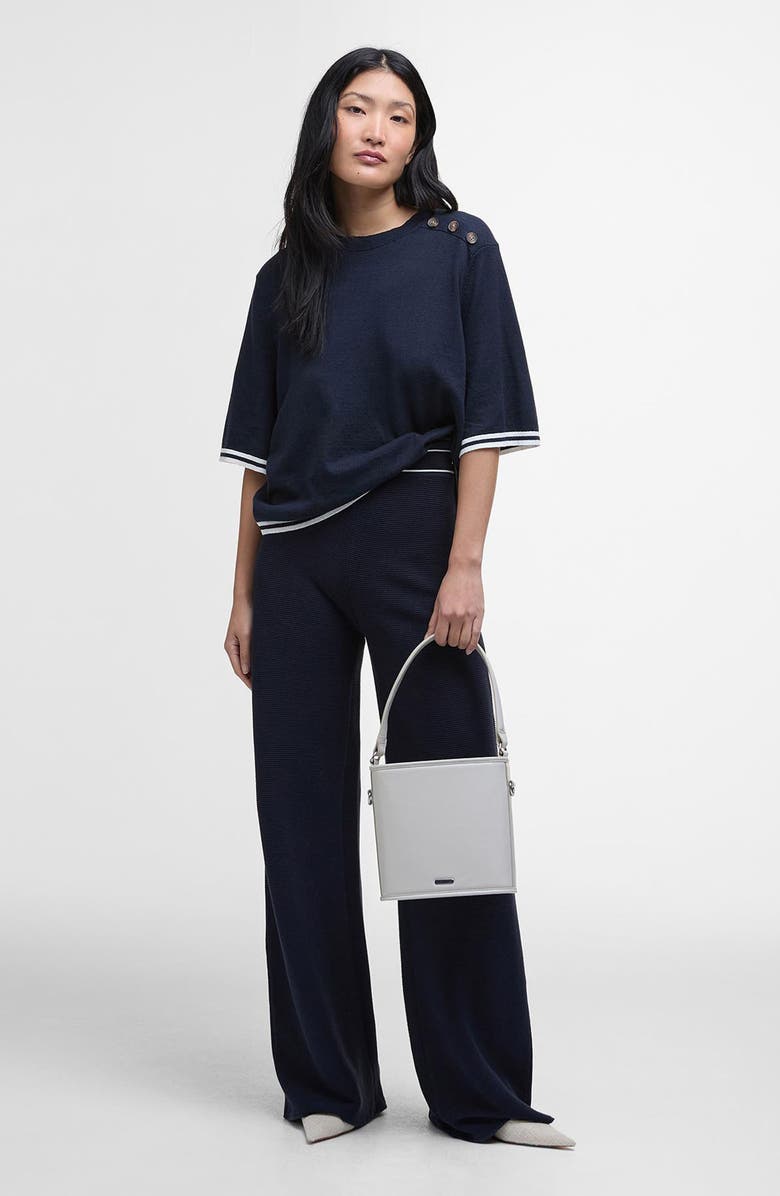 Barbour Genevieve Sweater, Alternate, color, Dark Navy