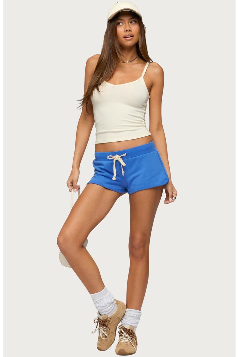 Celiah French Terry Shorts, Alternate, color, BLUE