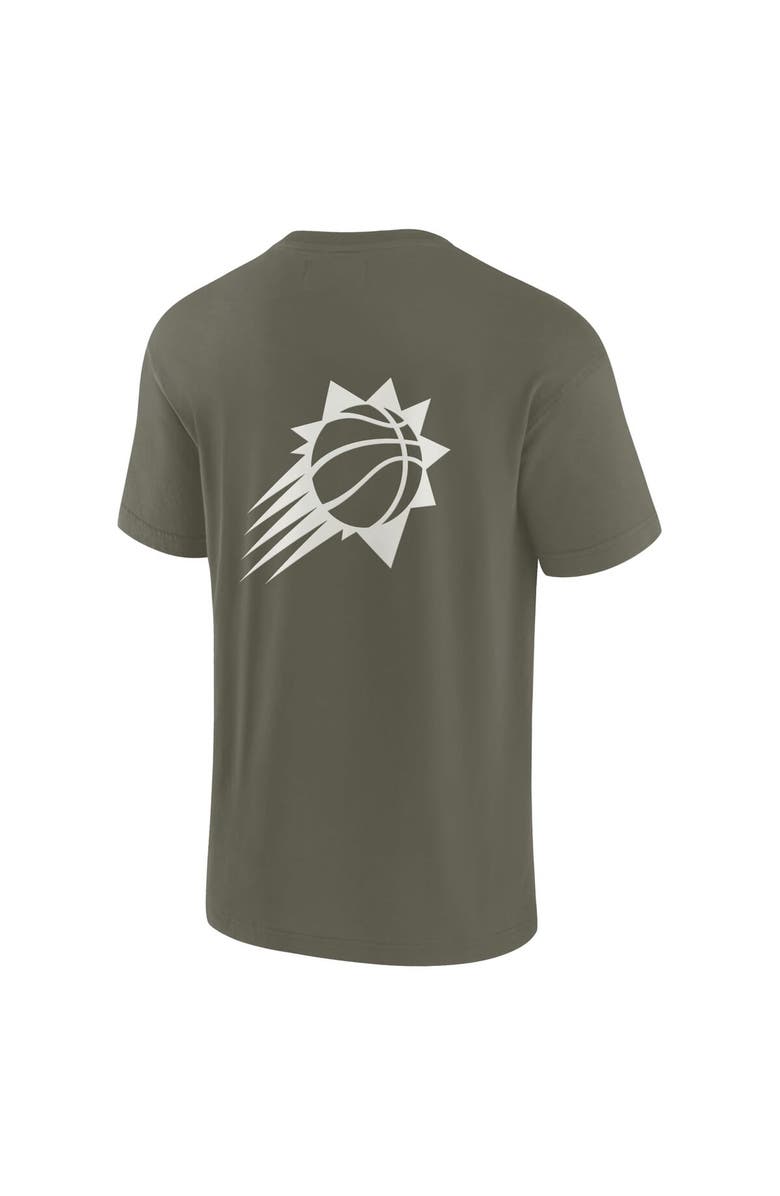 Fanatics Signature Unisex Fanatics Signature Olive Phoenix Suns Elements Super Soft Short Sleeve T-Shirt, Alternate, color, Olive