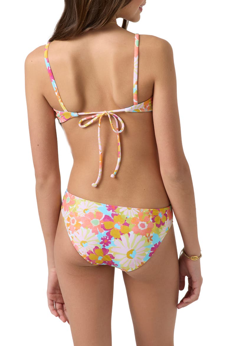 Brasilia Floral Reversible Two-Piece Swimsuit, Alternate, color, MULTI CLR