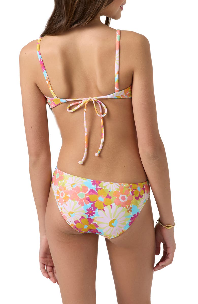 O'Neill Brasilia Floral Reversible Two-Piece Swimsuit, Alternate, color, Multi Clr