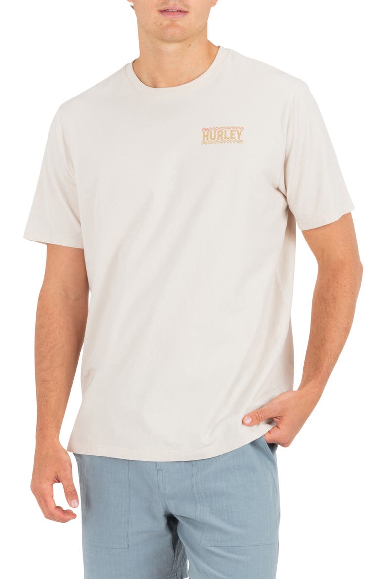 Balance Graphic T-Shirt, Main, color, BONE