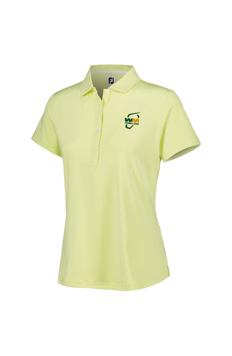 FOOTJOY Women's FootJoy Yellow WM Phoenix Open Golf Polo, Alternate, color, Yellow