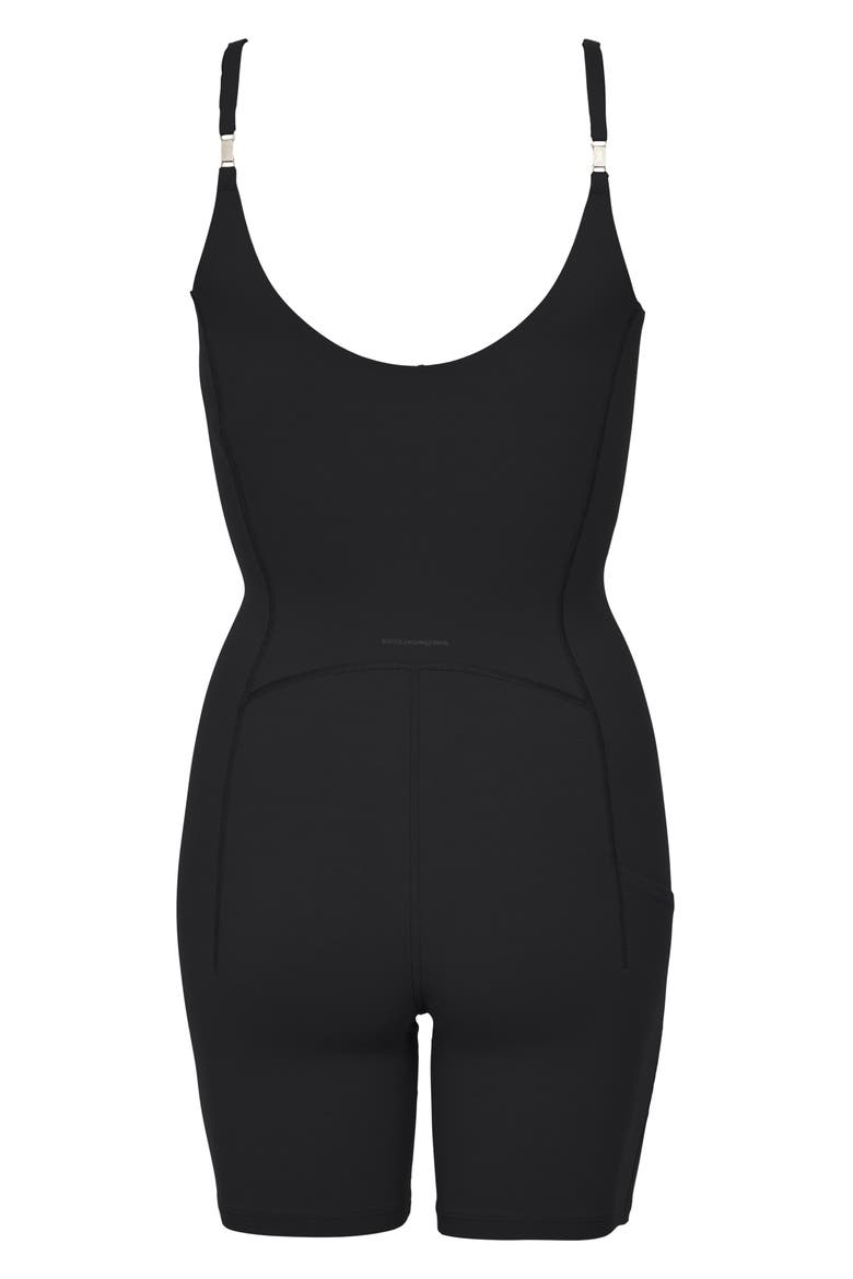 Studio Performance Bodysuit, Alternate, color, BLACK