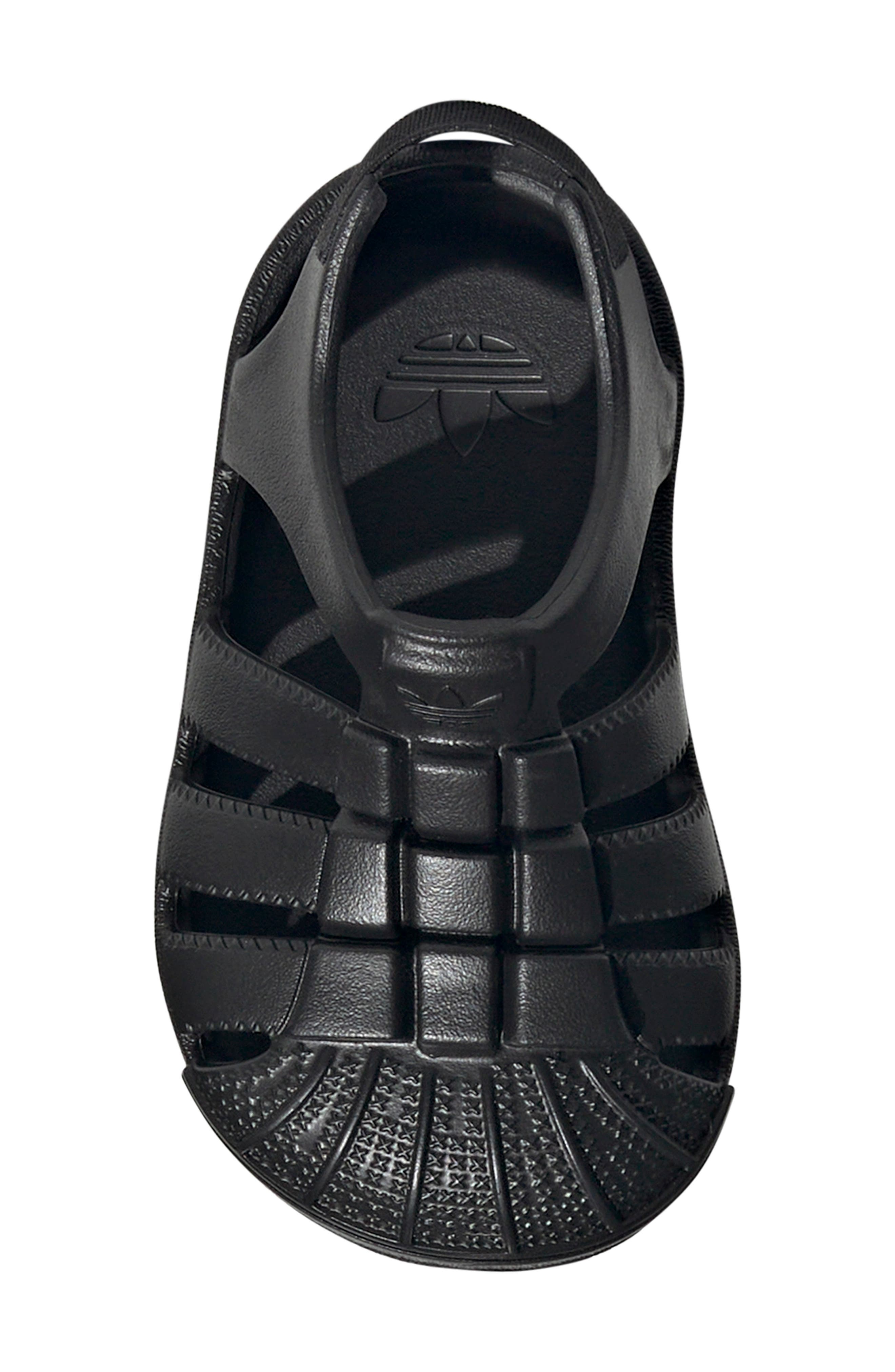 adidas Kids' Superstar Slingback Sandal, Alternate, color, Black/ Black/ Black