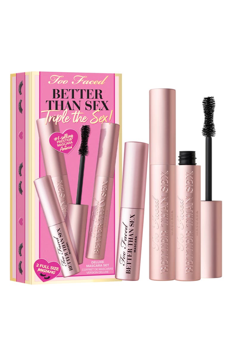 Too Faced Better Than Sex Mascara Set $69 Value, Alternate, color, 