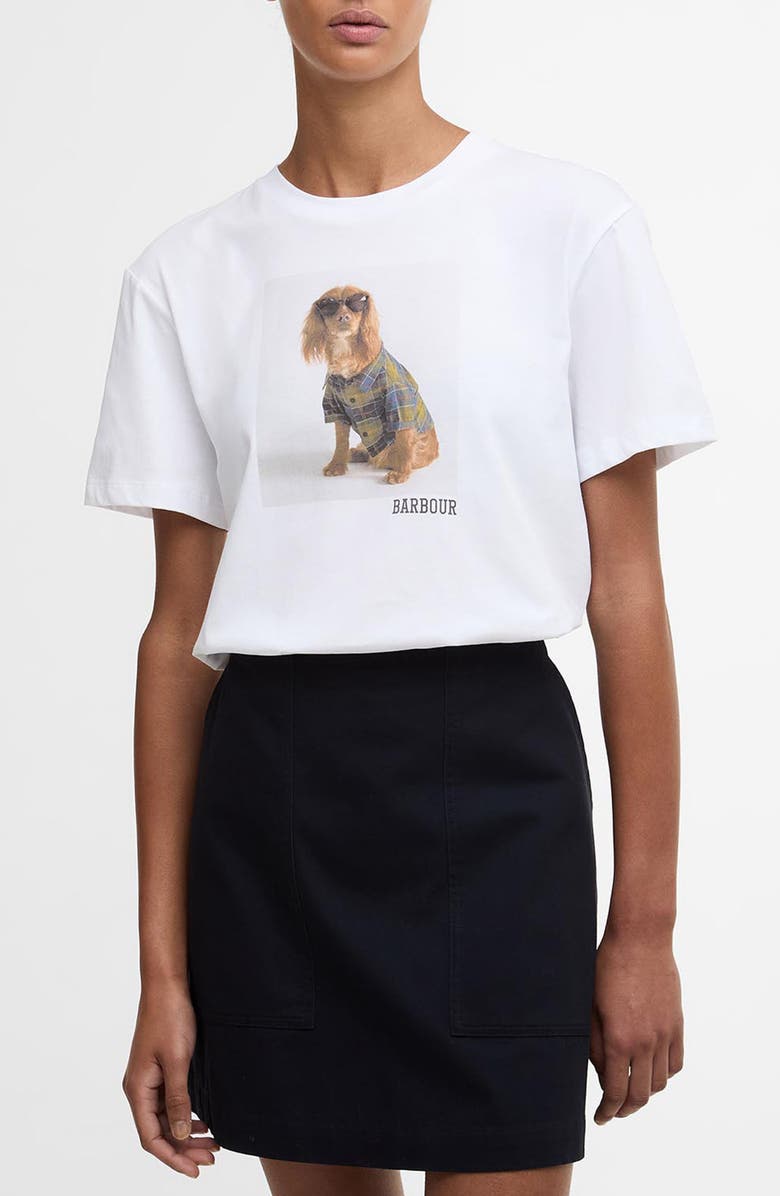 Barbour Marine Cotton Graphic T-Shirt, Main, color, 