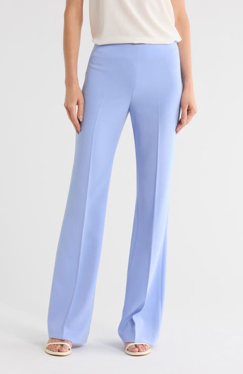 Demitria Flare Leg Crepe Pants