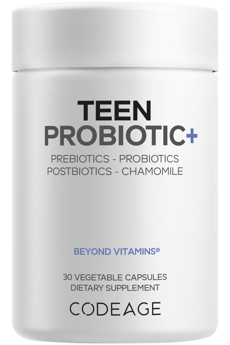 Teen Probiotic+ 30ct, Main, color, White
