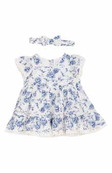 Rare Editions Kids' Toile Print Dress