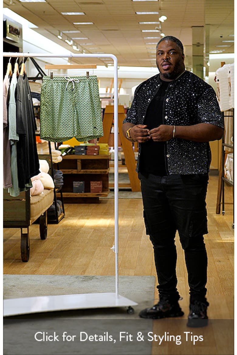 Naples Teeny Martini Print Swim Trunks video