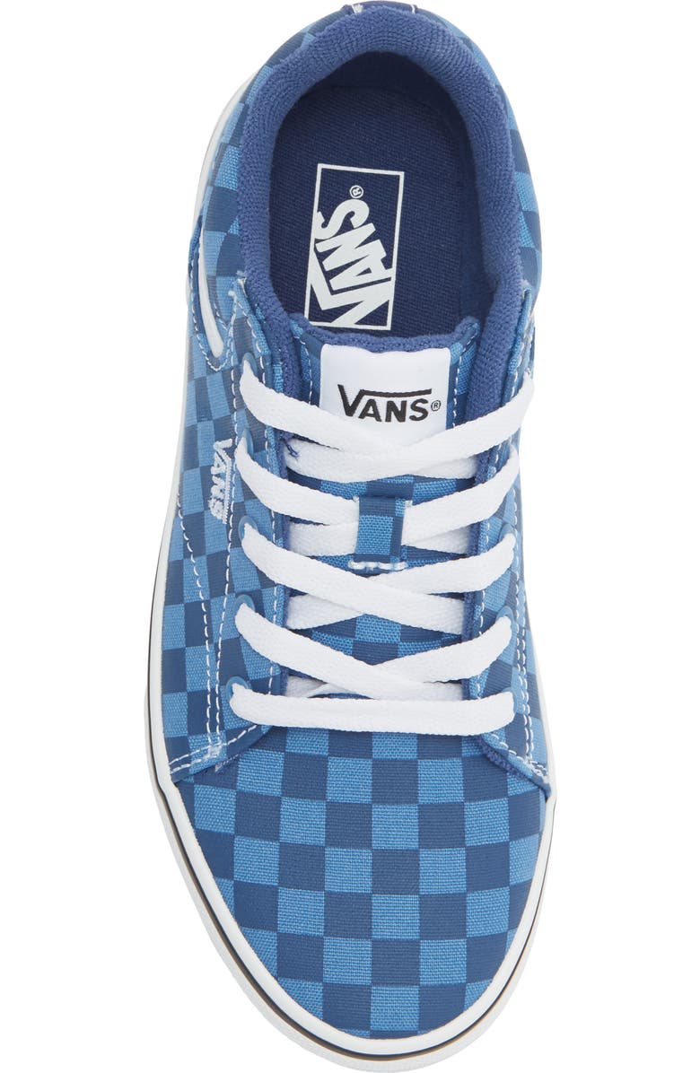 Vans Kids' Seldan Sneaker, Alternate, color, Tonal Check True Navy