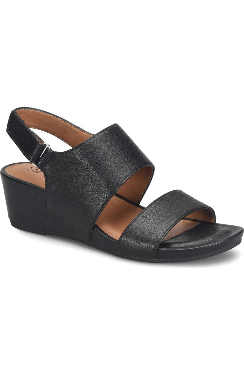 EUROSOFT Reba Slingback Wedge Sandal, Main, color,