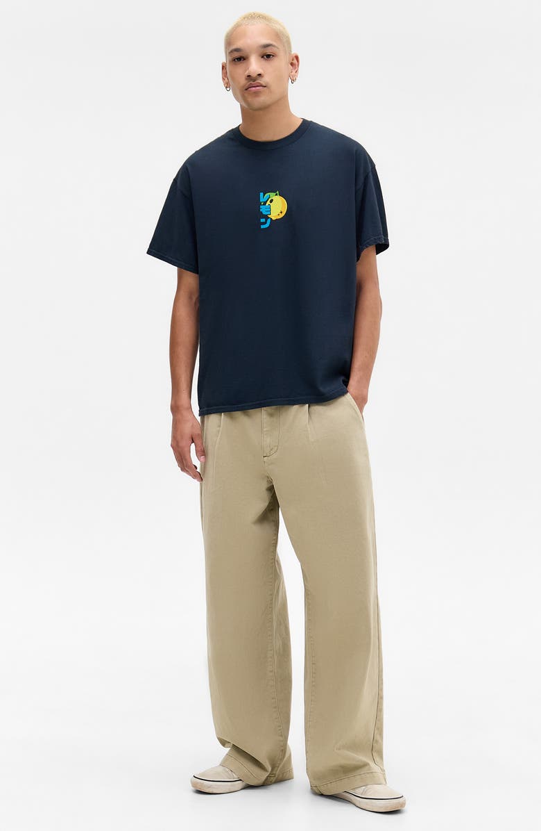 BDG Urban Outfitters Lemonade Graphic T-Shirt, Alternate, color, Black