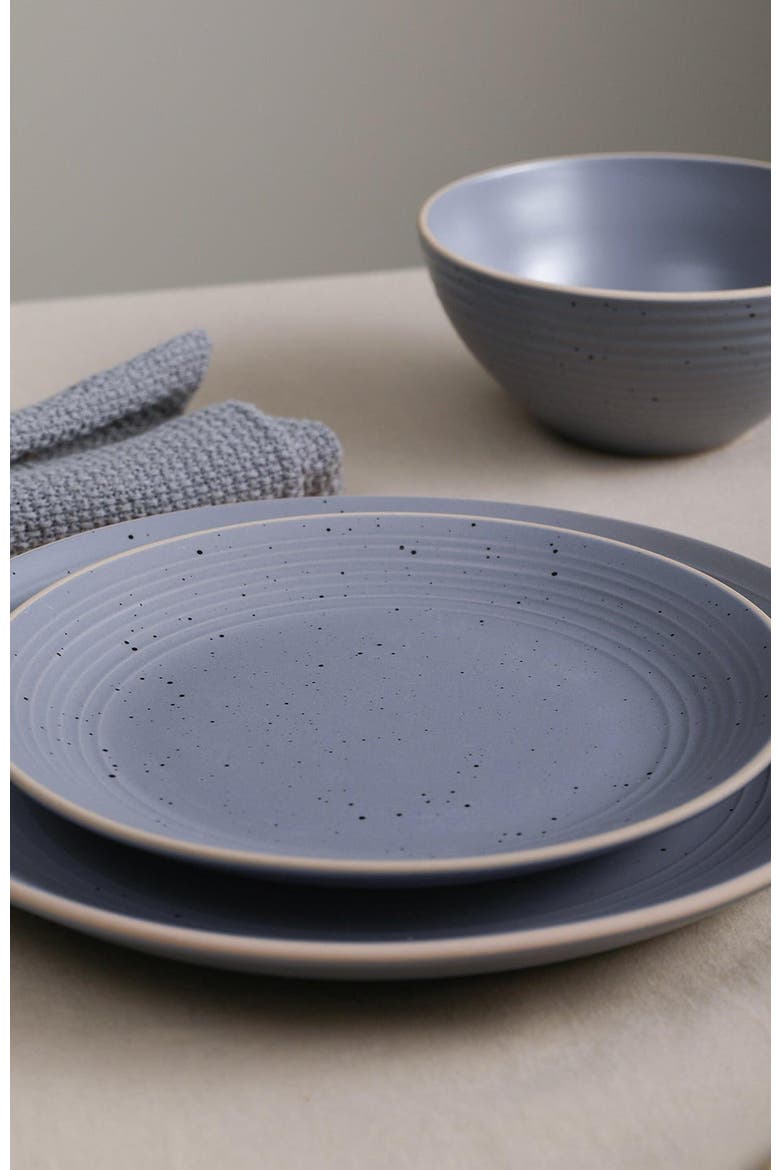 Lauren Stoneware 16-Piece Dinnerware Set, Alternate, color, Light Gray