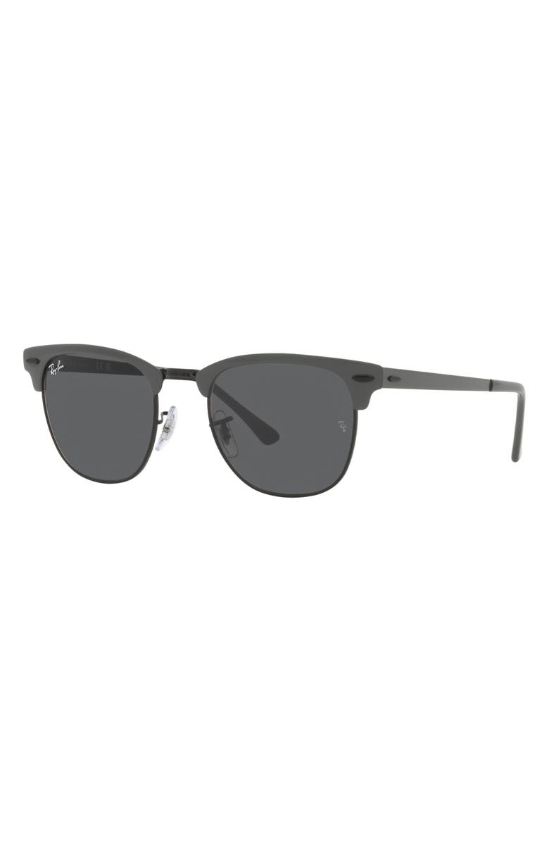Ray-Ban Clubmaster 51mm Sunglasses, Alternate, color, Dark Grey