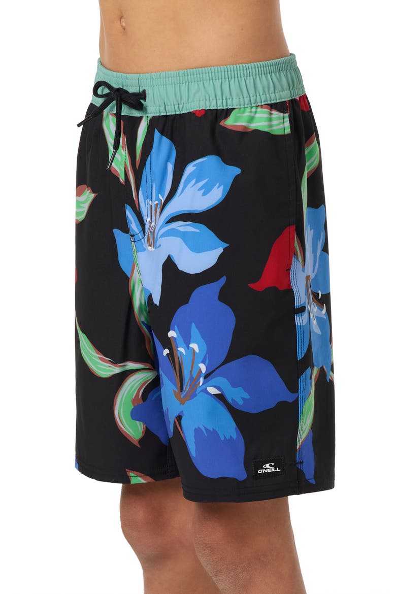 Kids' Hermosa Swim Trunks, Alternate, color, SAIL BLUE