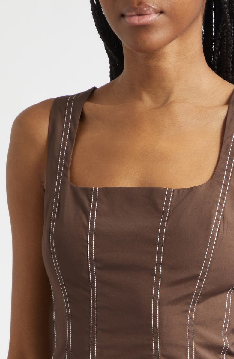 Veronica Beard Jolie Dress, Alternate, color, Dark Mocha