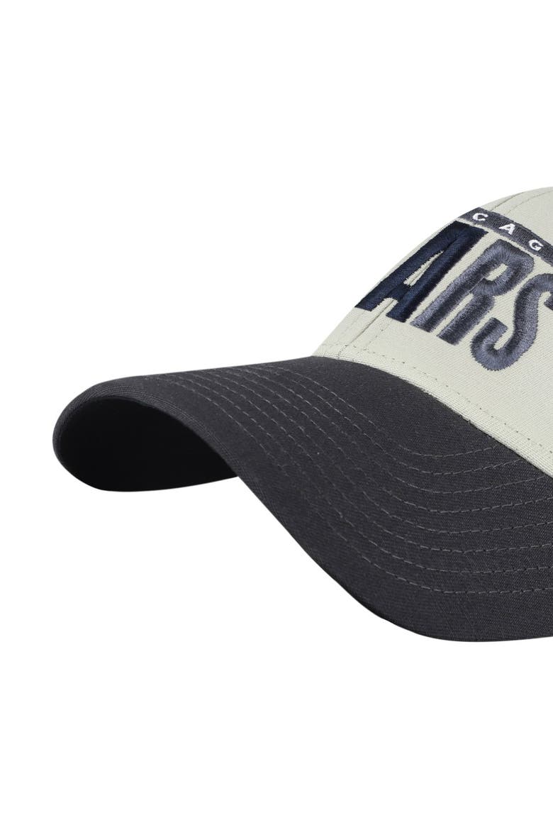 Men's '47  Gray/Black Chicago Bears Half Block Text MVP Adjustable Hat, Alternate, color, Gray