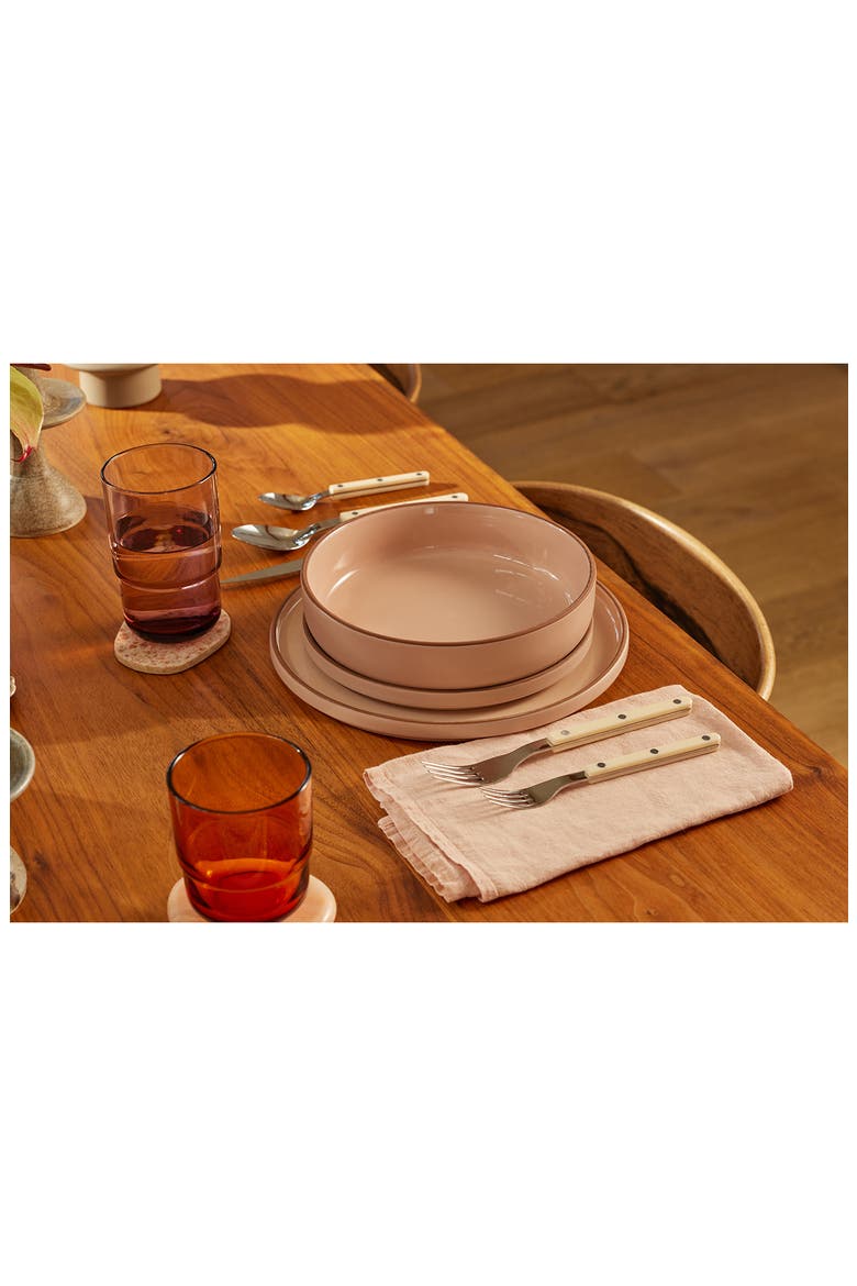 Set of 4 Salad Plates, Alternate, color, SPICE