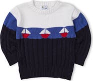 Florence Eiseman Sweater With Sailboats