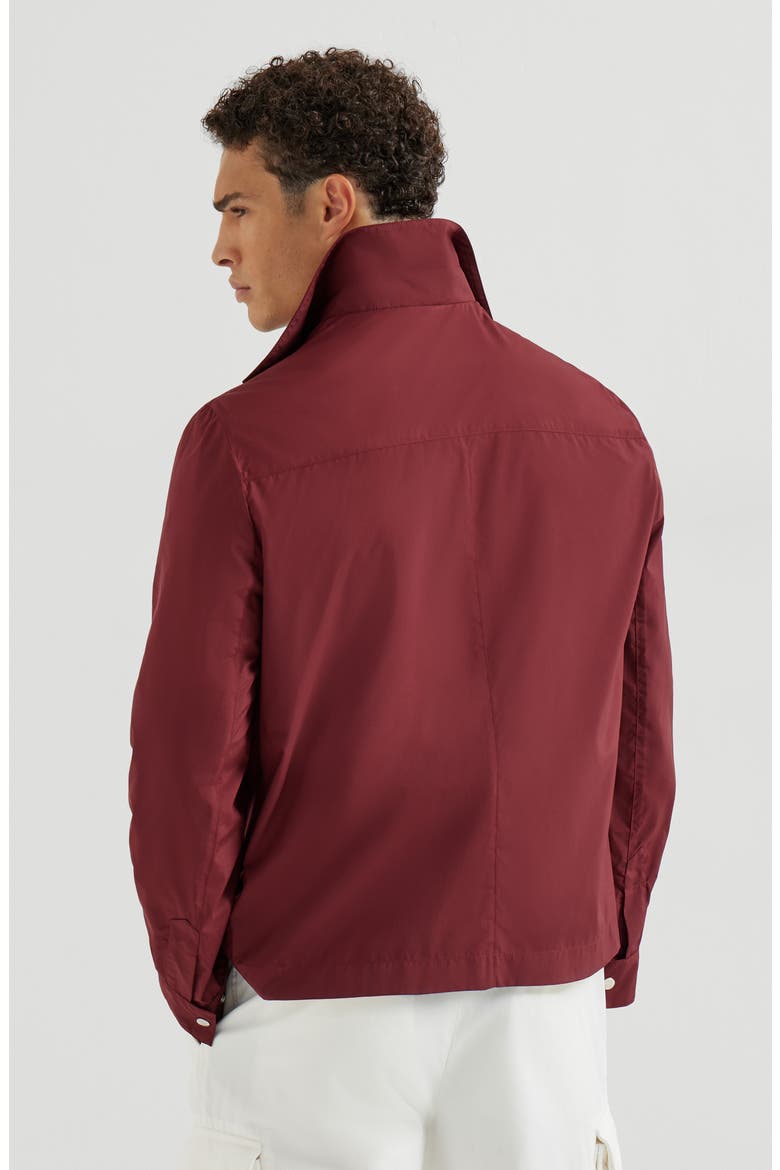 Nylon jacket, Alternate, color, Cherry