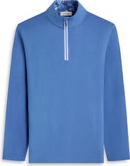 Bugatchi Solid Quarter Zip Pullover
