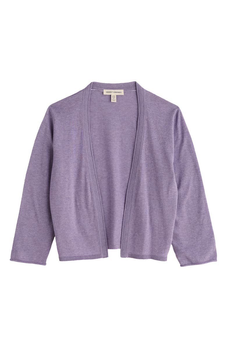 Seasalt Cornwall Vanessa Open Front Organic Cotton Crop Cardigan, Alternate, color,