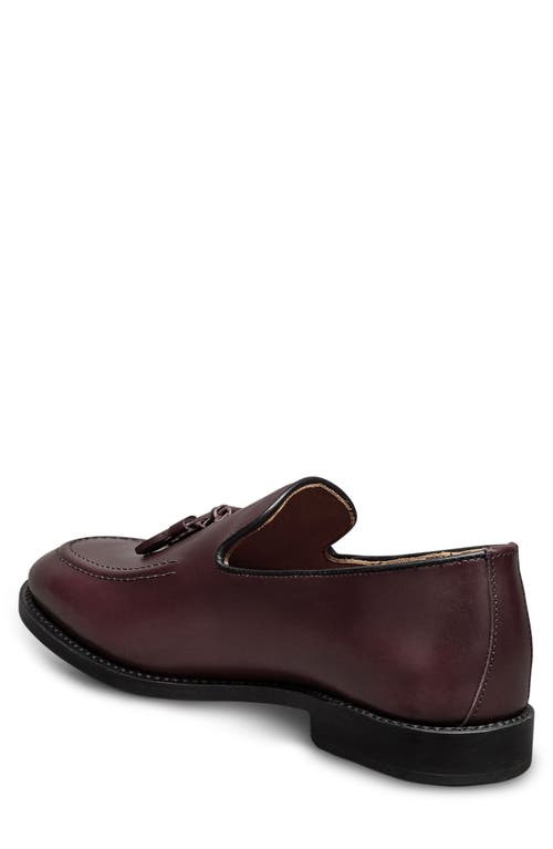 Allen Edmonds Rand Tassel Loafer In Burgundy