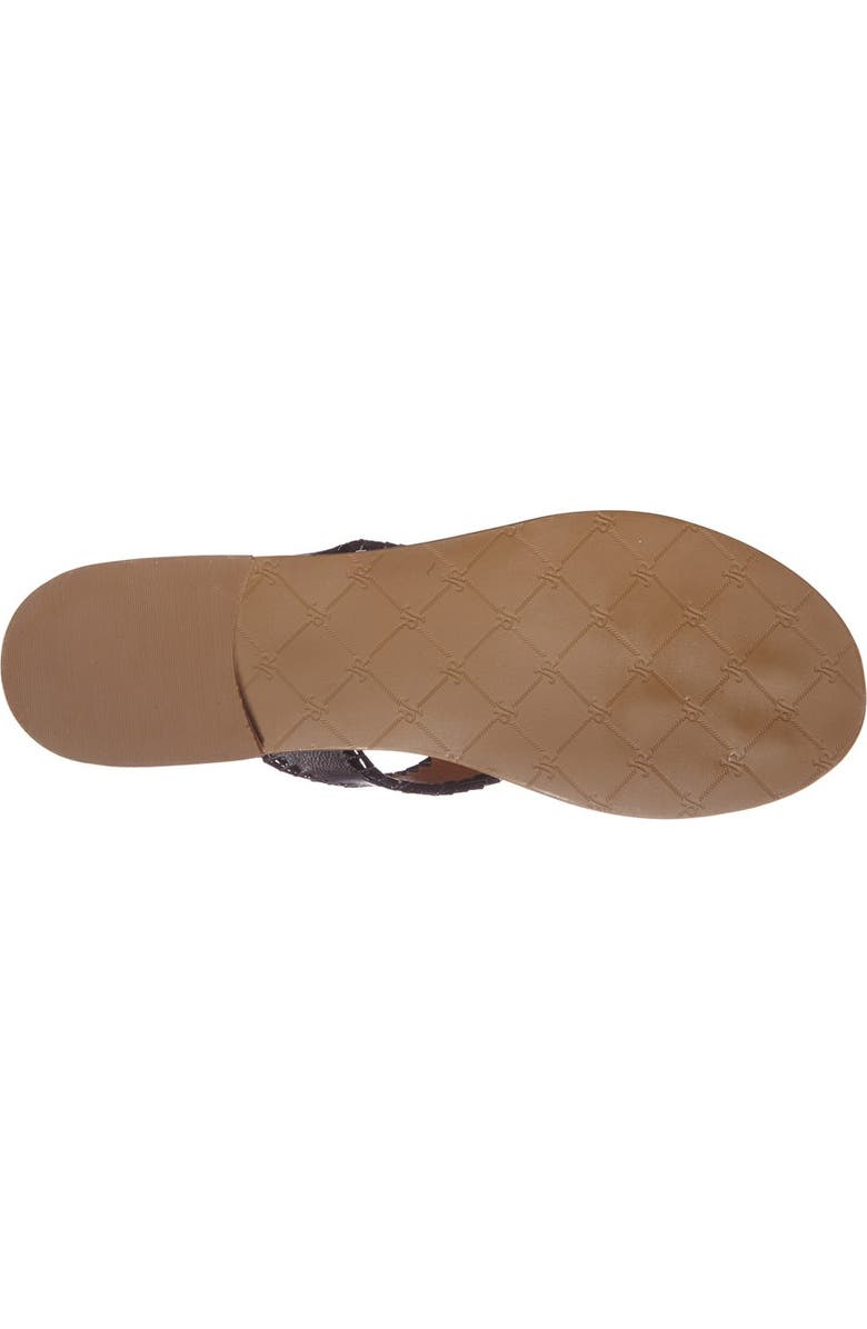 Jack Rogers 'Alana' Leather Thong Sandal, Alternate, color,