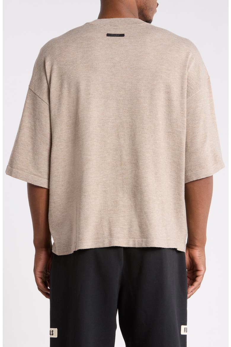 Soft Knit Crewneck T-Shirt, Alternate, color, SEAL HEATHER