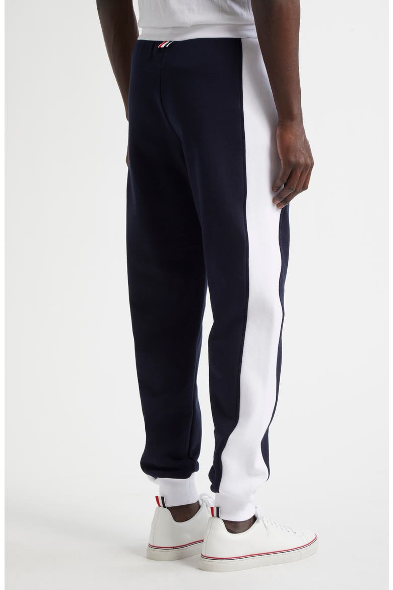 4-Bar French Terry Joggers, Alternate, color, 415 NAVY