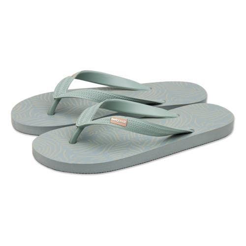 Feelgoodz Classicz Coastal Natural Rubber Flip-flop Thong Sandals
