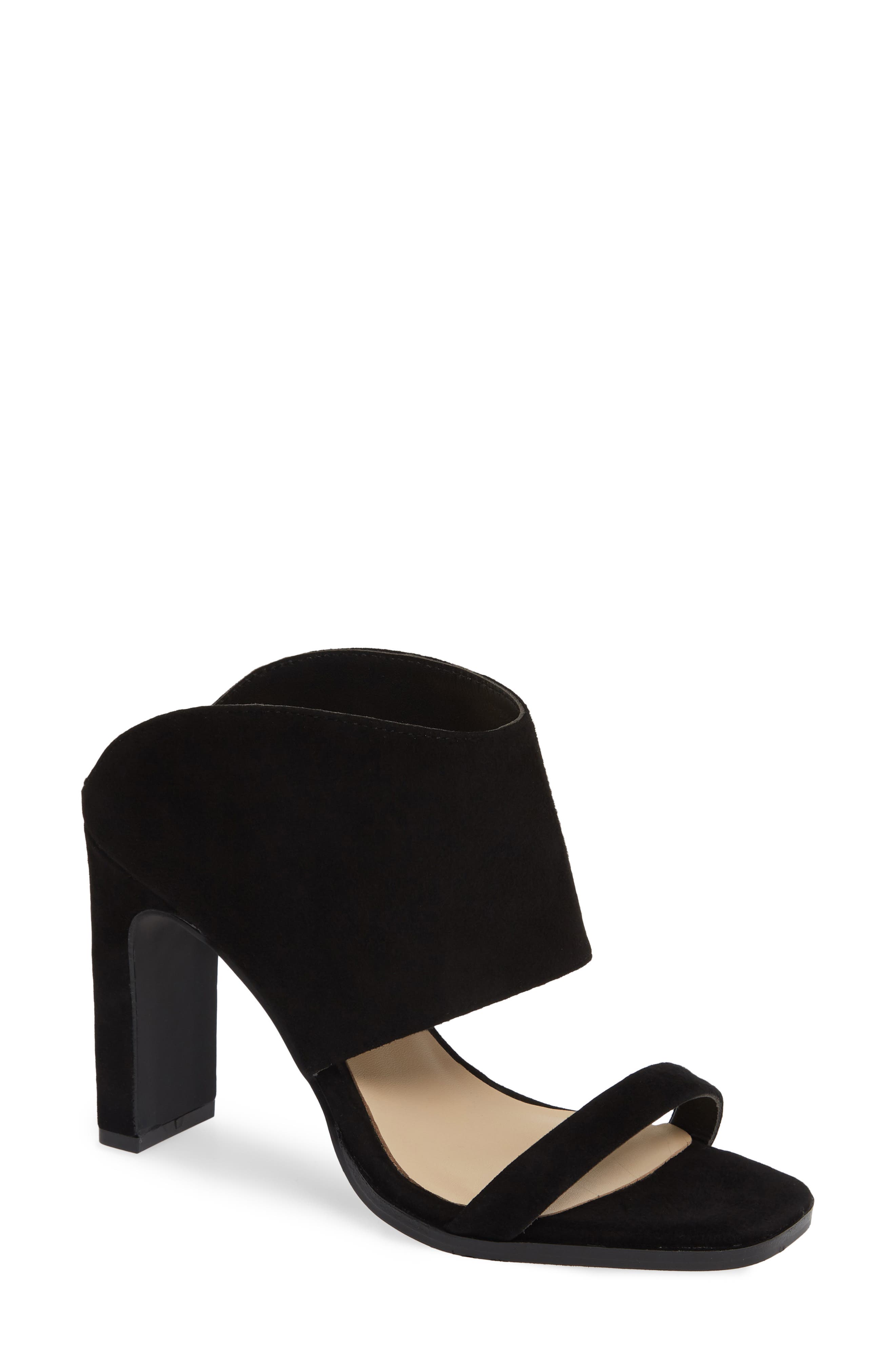 Linx Slide Sandal, Main, color, BLACK