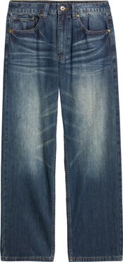 LEVEL 7 Relaxed Straight Leg Jeans