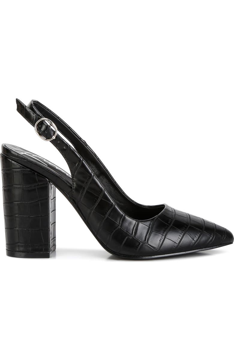 LONDON RAG Macha Croc Embossed Slingback Pump, Alternate, color,