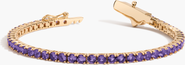 Aurate New York Lab Grown Amethyst Tennis Bracelet
