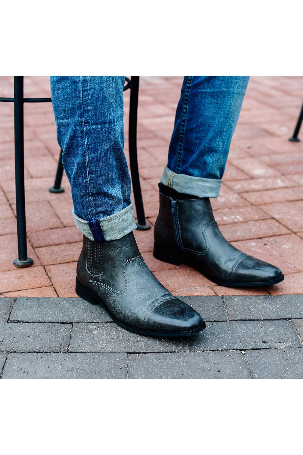 VANCE CO Alex Chelsea Boot, Alternate, color, Tan