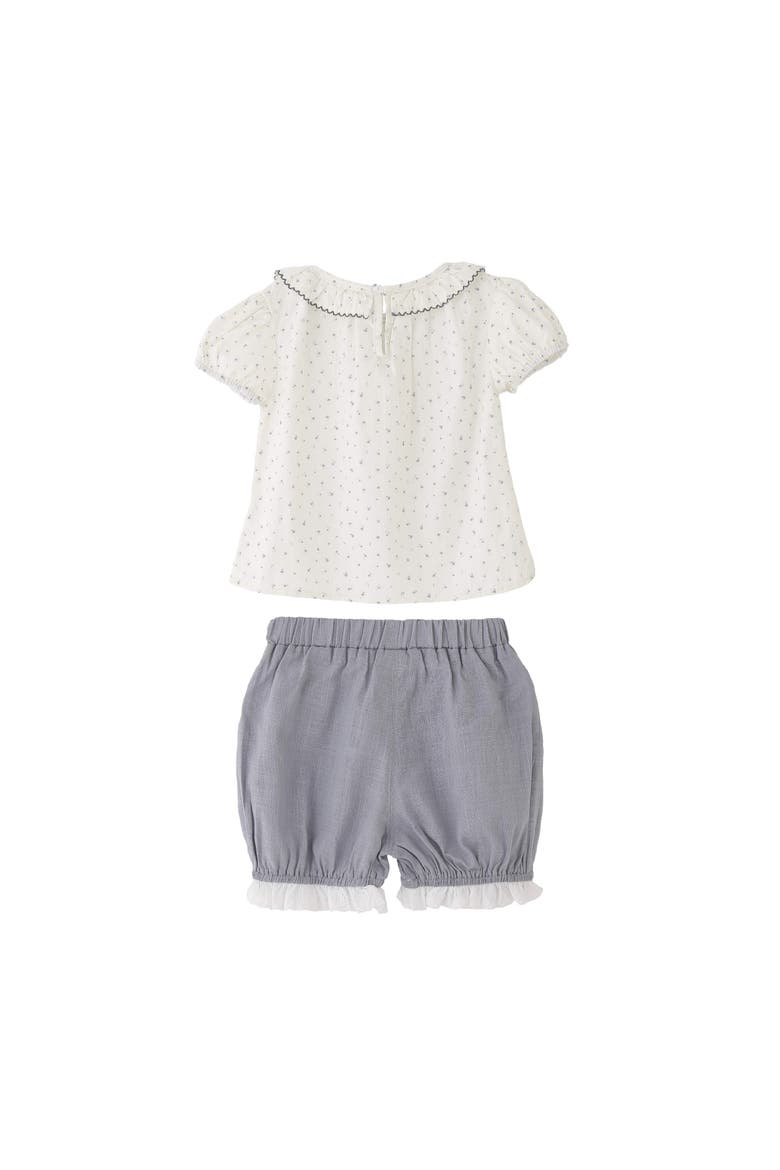 Ruffle Dot Set, Alternate, color, Grey