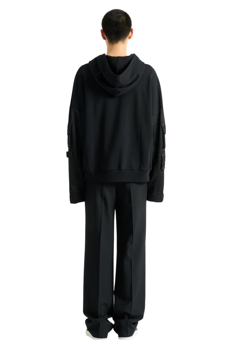 Vintage Utility hoodie, Alternate, color, black