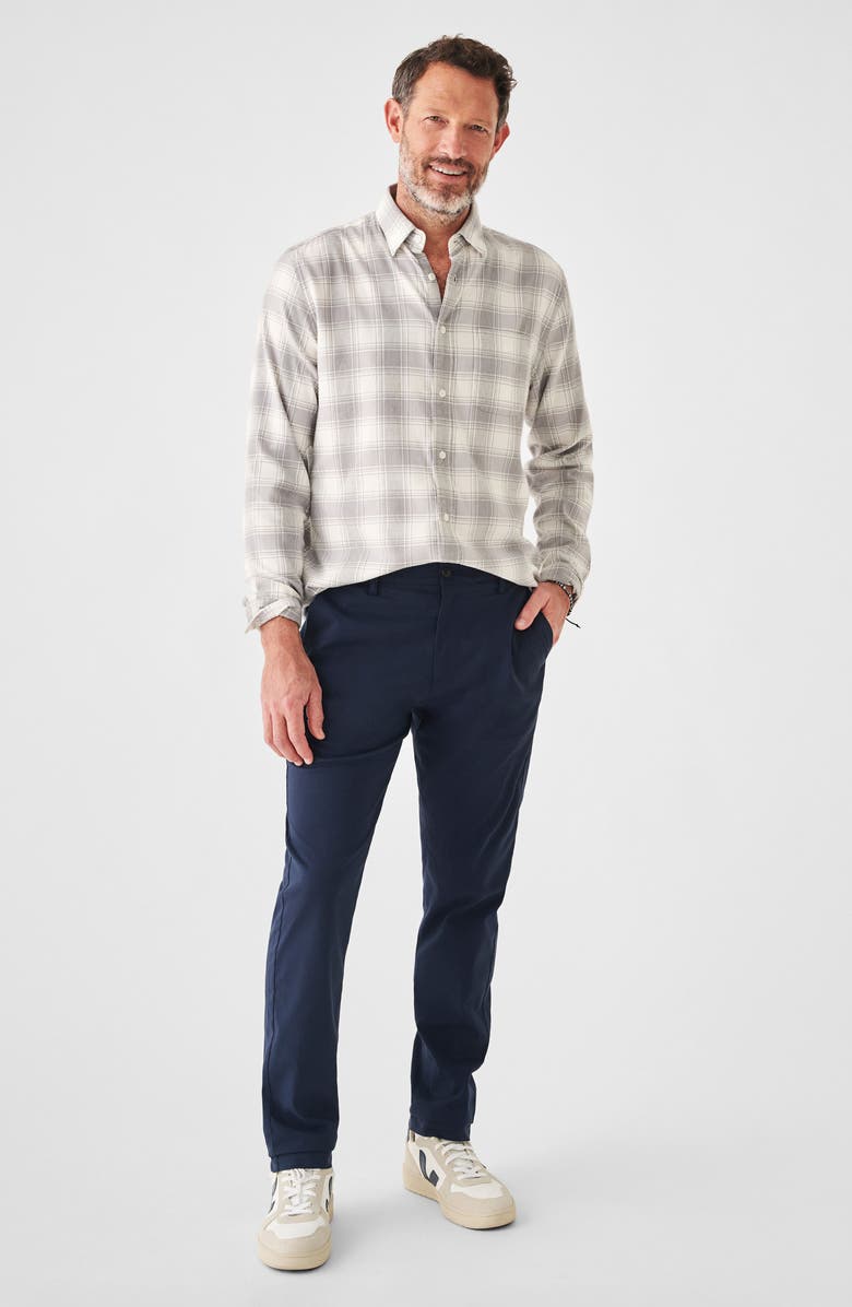 Faherty The Movement Featherweight Flannel Button-Up Shirt, Alternate, color, 