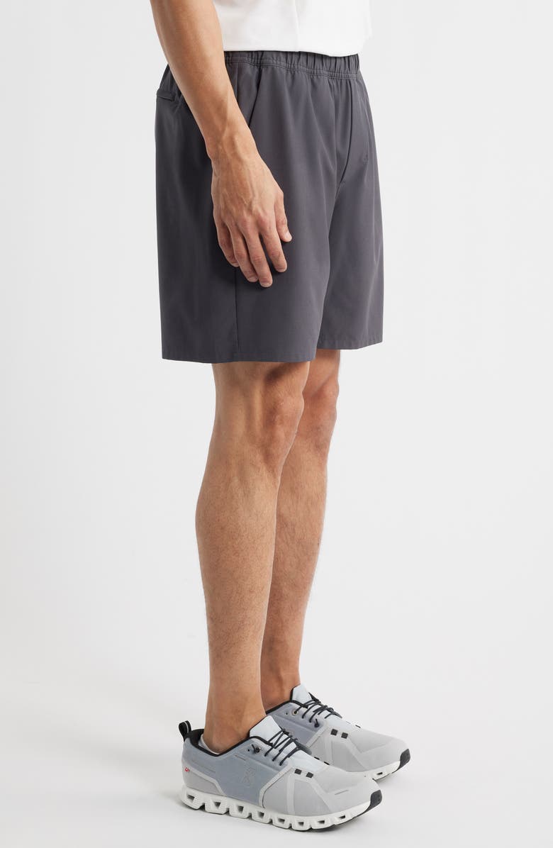 Zella Relay Training Shorts, Alternate, color, Grey Forged