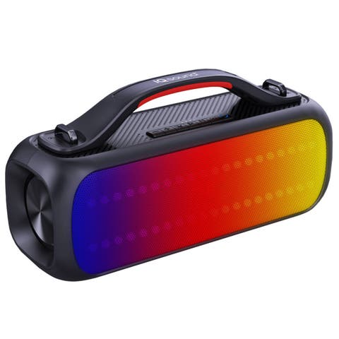 LED Portable Bluetooth Speaker IPX5 Water Resistant