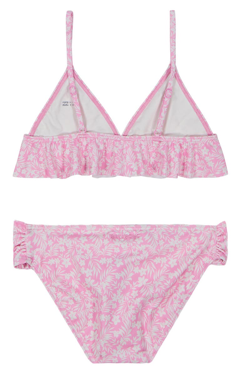 Billabong Kids' Sweet Waves Floral Two-Piece Swimsuit, Alternate, color, 