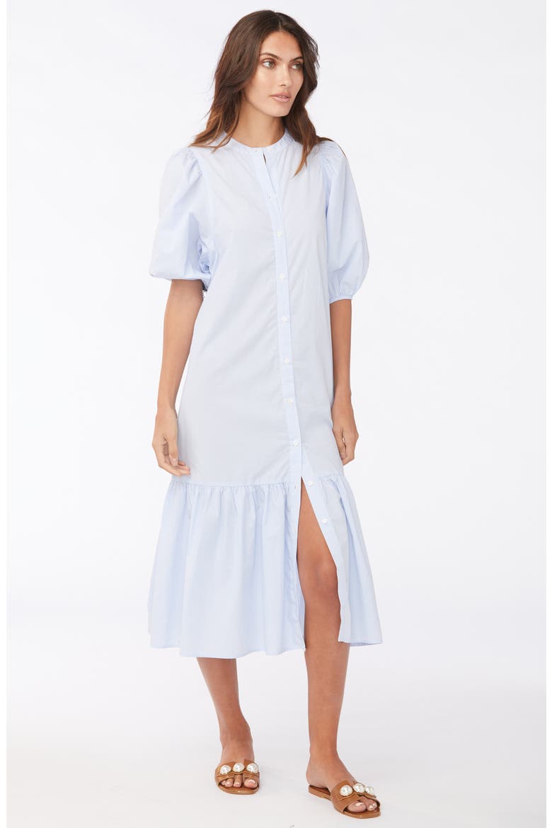Floria Shift Dress, Alternate, color, SKY BLUE STRIPE