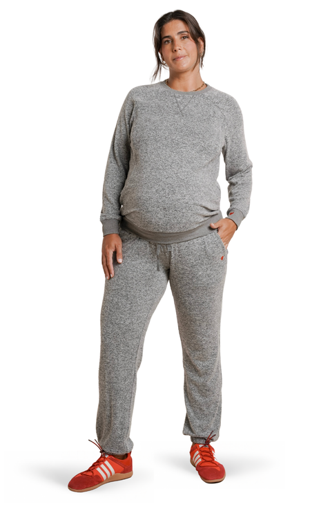 Heart On My Pocket Maternity Sweatpants