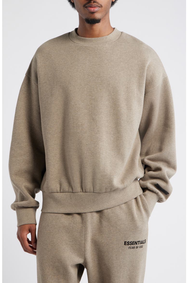 Classic Crewneck Sweatshirt, Alternate, color, HOMESTEAD HEATHER