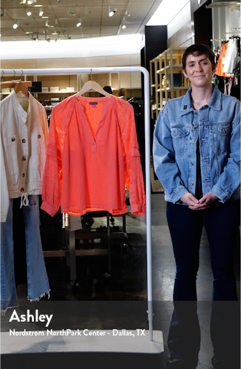 Raglan Sleeve V-Neck Top, sales video thumbnail