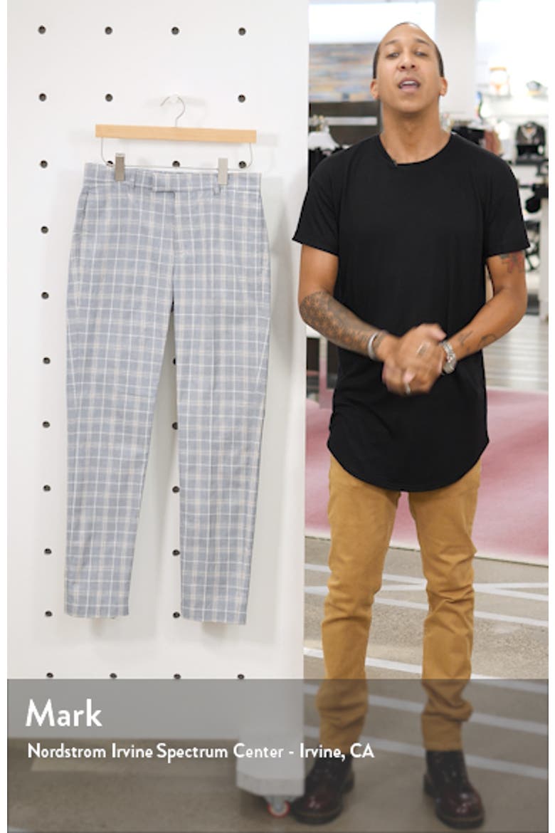 Myth Check Skinny Fit Dress Pants video